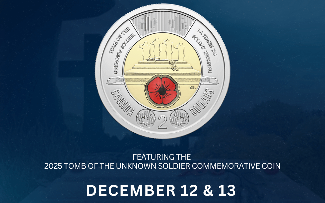 Canada Gold – Ottawa West Coin Exchange: Featuring the 2025 $2 Tomb of the Unknown Soldier Commemorative Coin